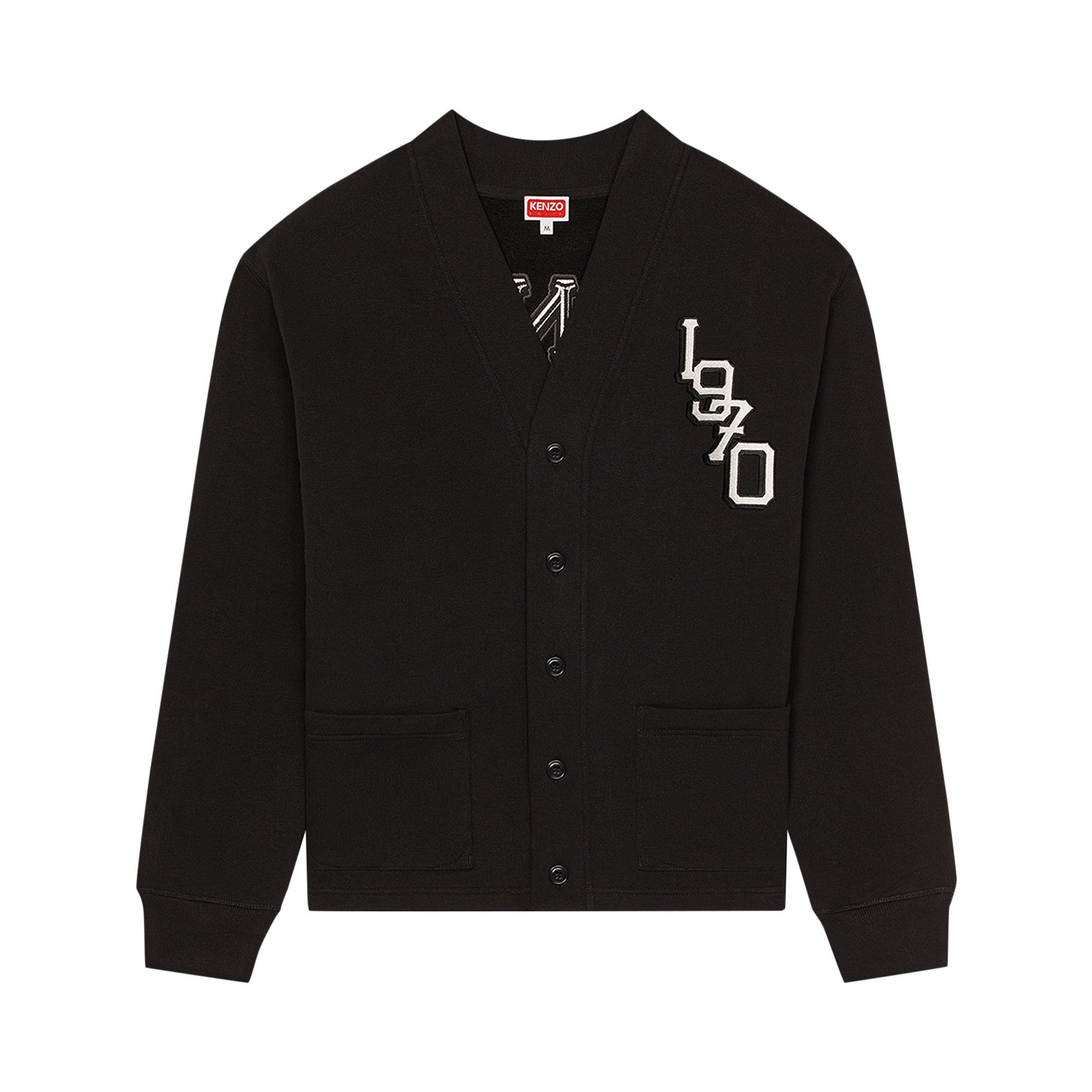 【おすすめ】 Tiger Kenzo Buy Varsity 'Black Cardigan Classic その他