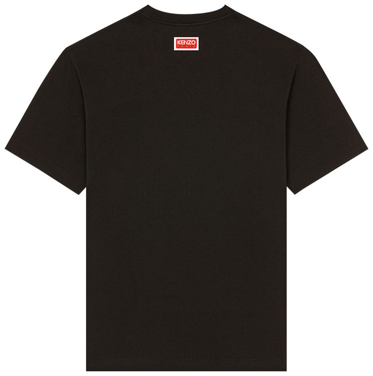 Kenzo Tiger Varsity Classic T Shirt Black