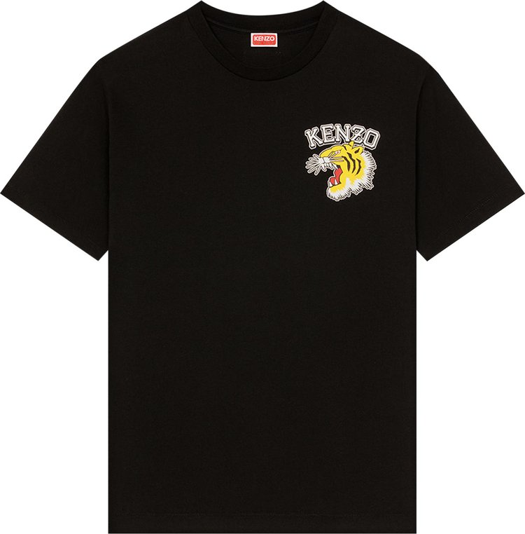 Kenzo Tiger Varsity Classic T-Shirt 'Black'