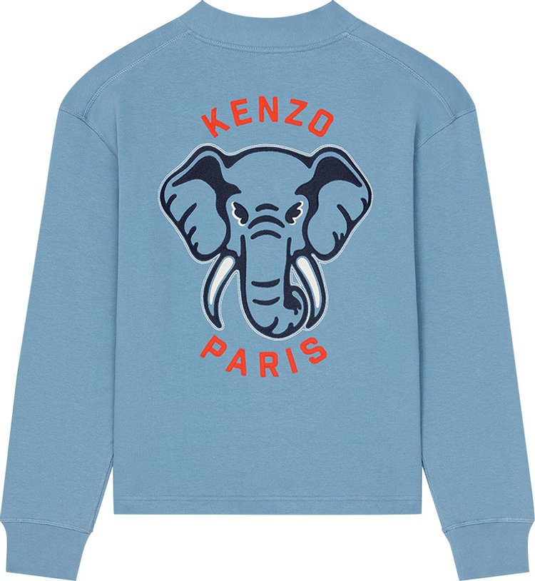 Kenzo Classic Cardigan Cyan