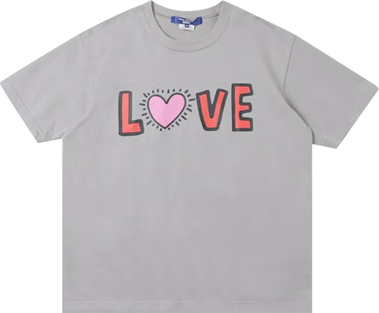 Junya Watanabe Keith Haring Love T-Shirt 'Grey'