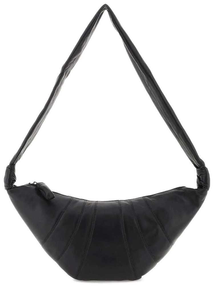Lemaire Medium Croissant Bag 'Black'