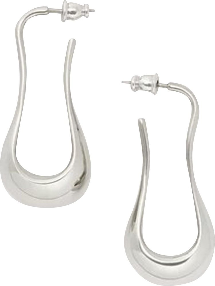 Lemaire Short Drop Earring 'Silver'