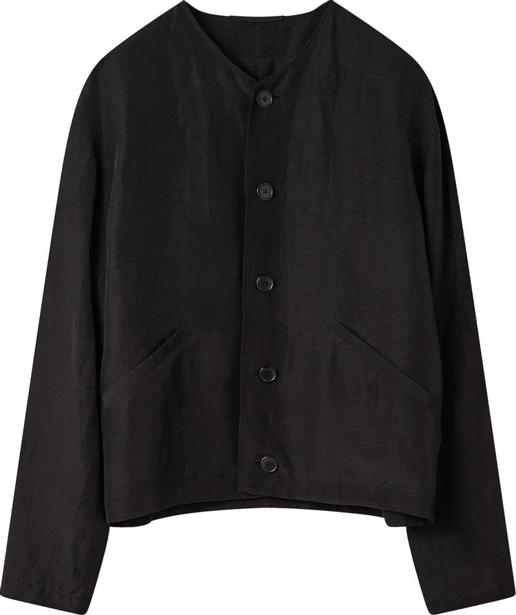 Buy Lemaire Relaxed Blouson 'Black' - OW1007 LF1022 999 | GOAT