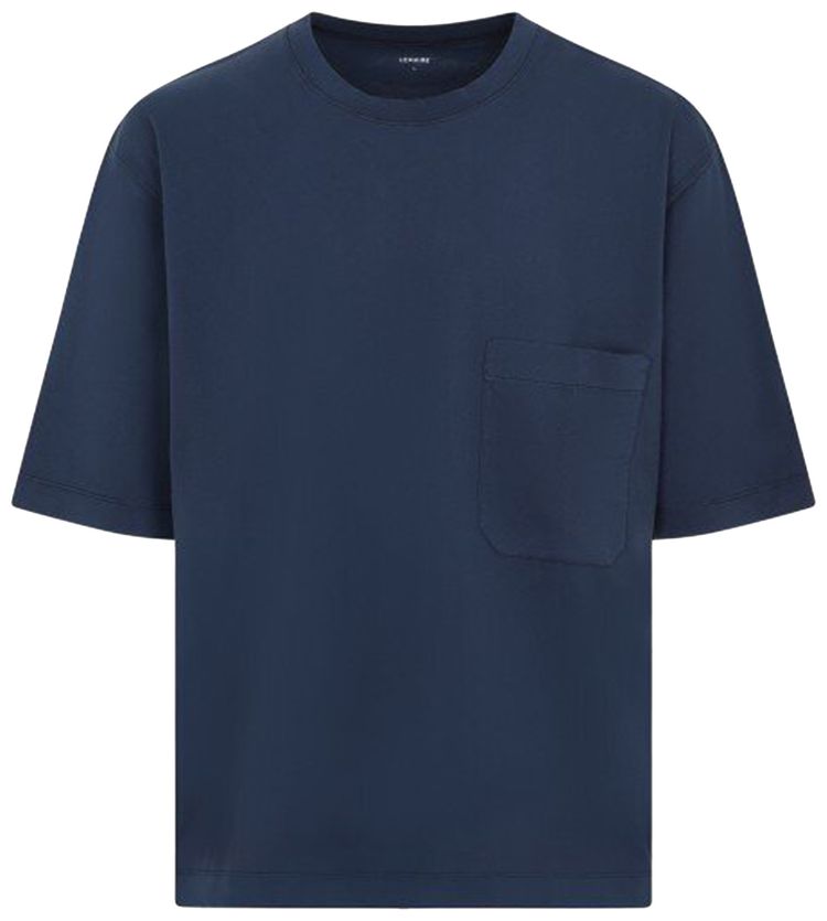 Lemaire Classic T Shirt Dark Sapphire