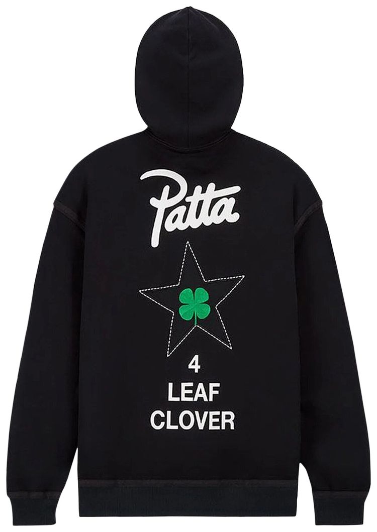 Converse x Patta Utility Fleece Hoodie Black