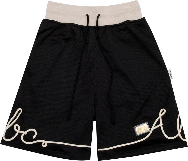 Advisory Board Crystals Soutache Basketball Shorts Black