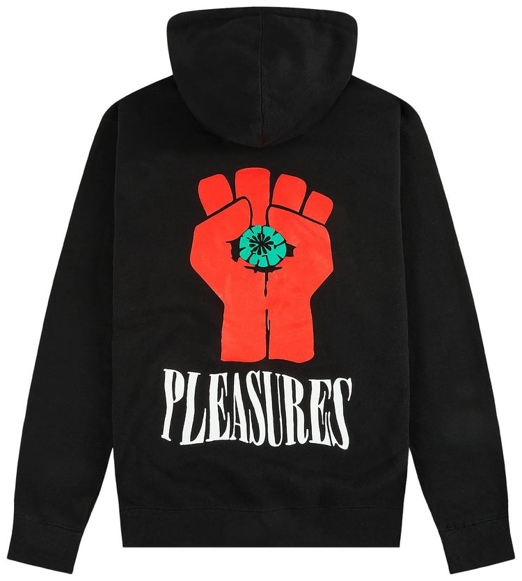 Pleasures HST Zip Hoodie Black