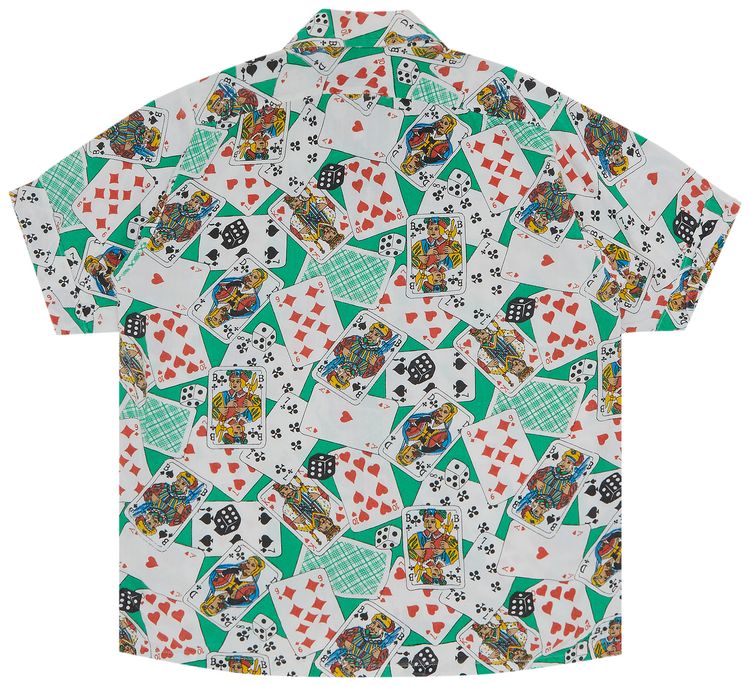 Vintage Vivienne Westwood x Malcolm McLaren Playing Card And Dice Button Up Shirt Multicolor