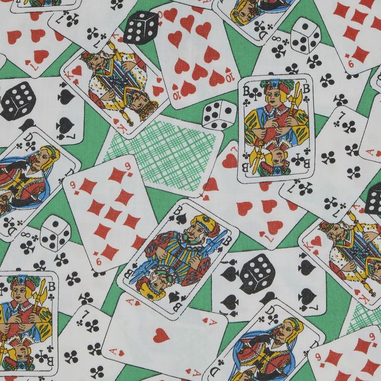 Vintage Vivienne Westwood x Malcolm McLaren Playing Card And Dice Button Up Shirt Multicolor