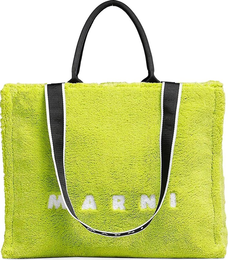 Marni Shopping Bag 'Light Lime'