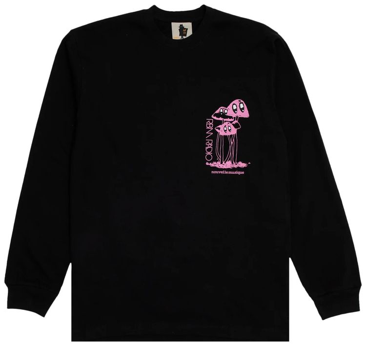 Real Bad Man Nouvelle Musique Long Sleeve Tee Black