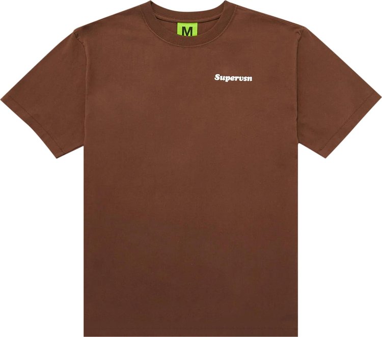Supervsn Protect The Vsn Short-Sleeve Tee 'Brown'