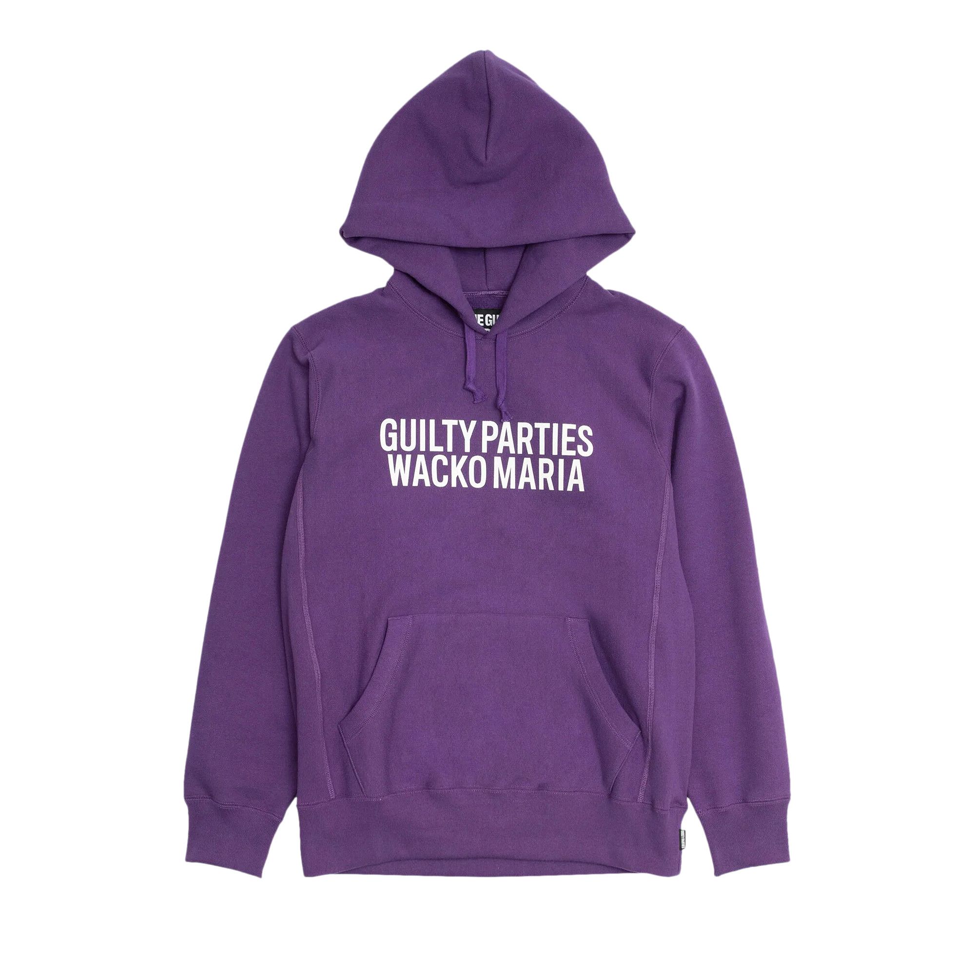 Buy Wacko Maria Heavyweight Pullover Hoodie 'Purple' - 23SSE WMC
