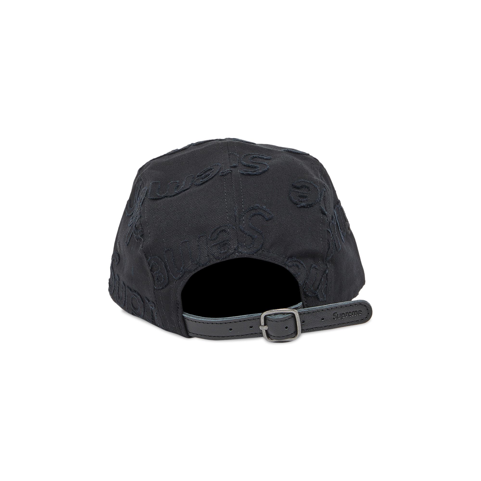 Buy Supreme Lasered Twill Camp Cap 'Black' - SS23H14 BLACK