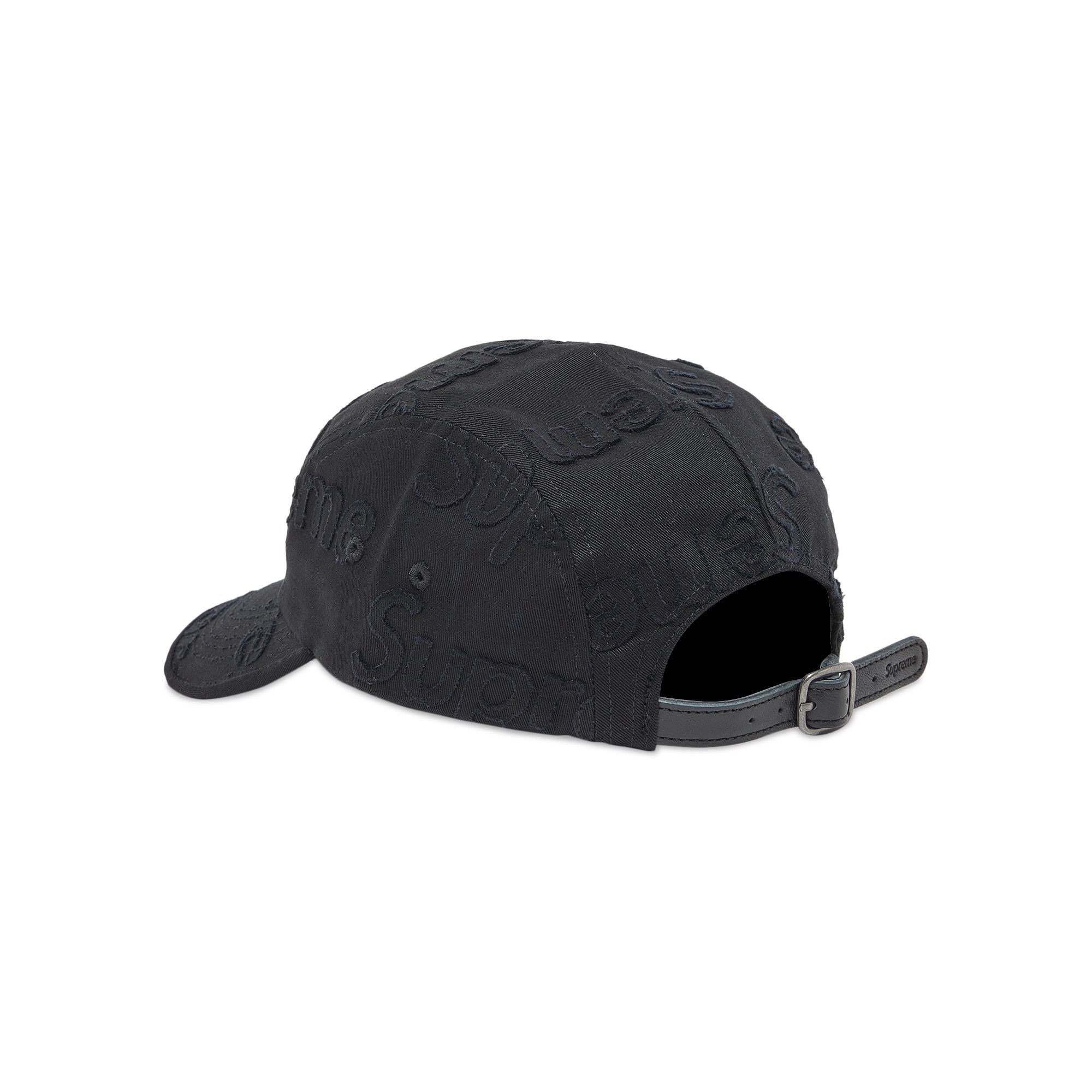 Buy Supreme Lasered Twill Camp Cap 'Black' - SS23H14 BLACK