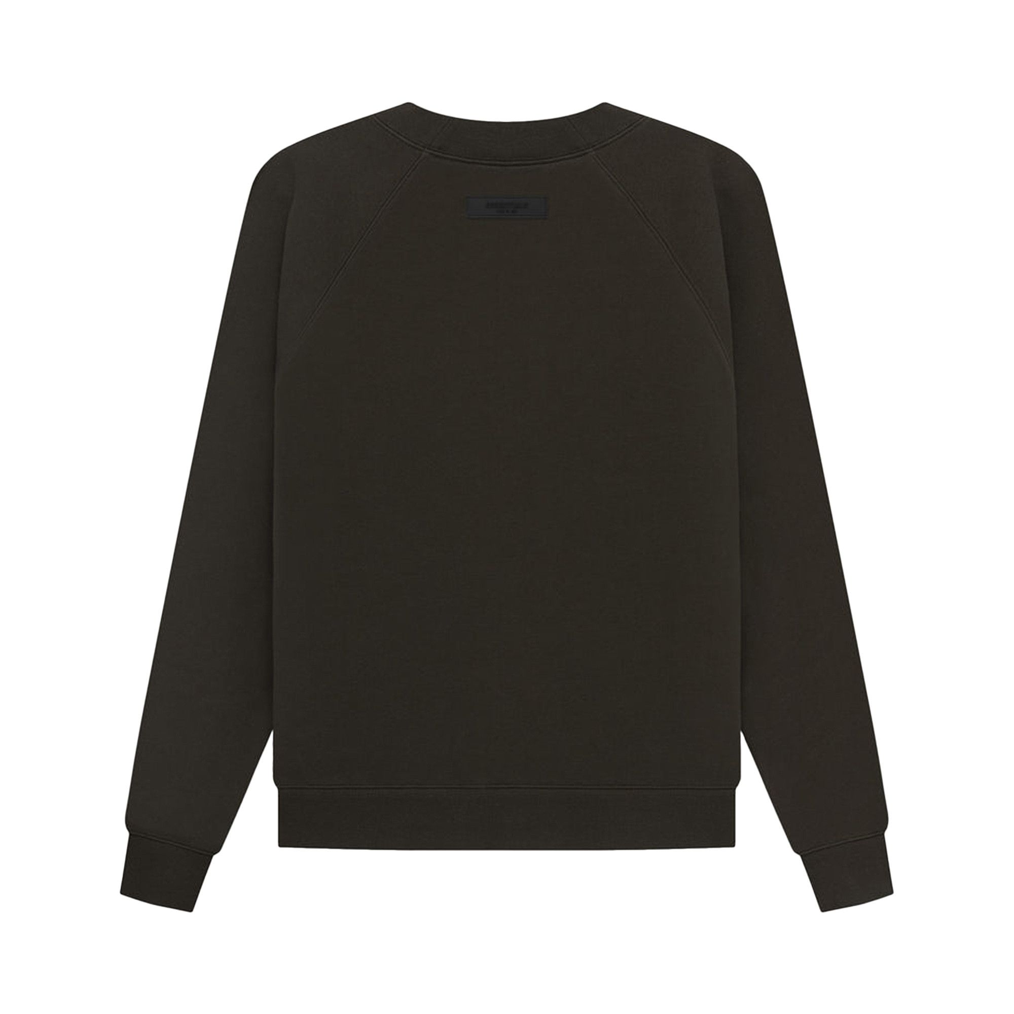 Plain black crew neck sweatshirt best sale
