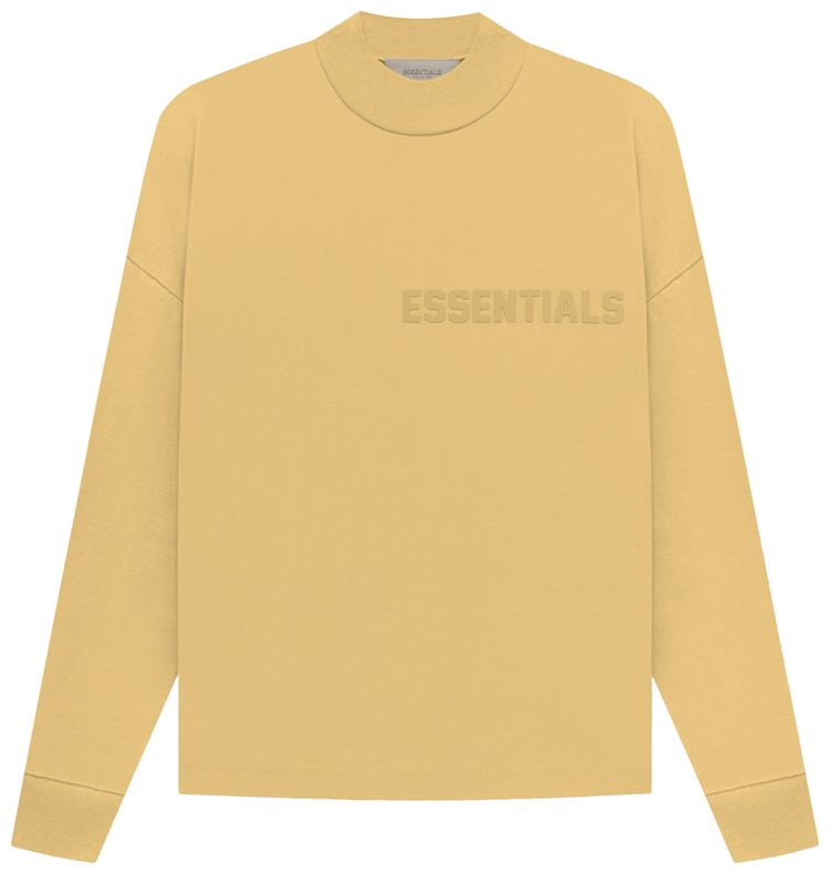 Fear of God Essentials Long Sleeve Tee Light Tuscan