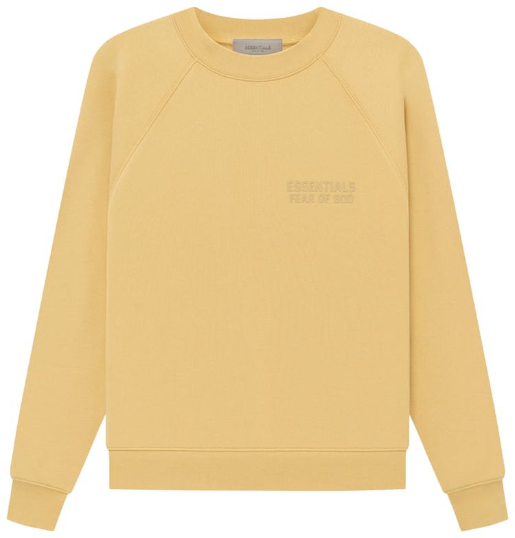 Fear of God Essentials Crewneck Sweatshirt Light Tuscan
