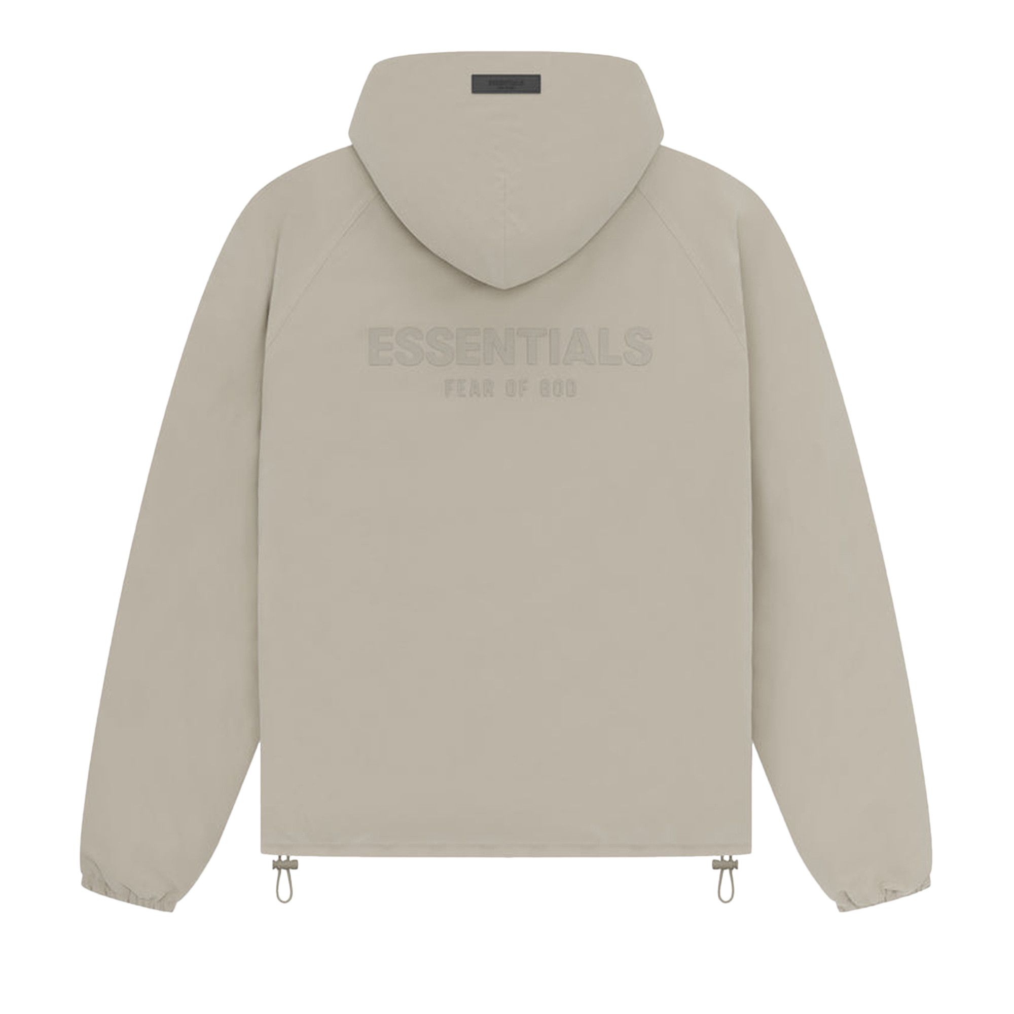 Women's Textured Nylon Track Jacket in Desert Sand | Fear of