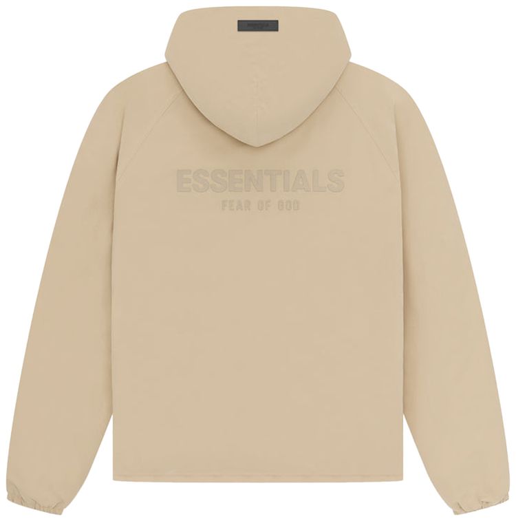 Fear of God Essentials Full Zip Jacket Sand