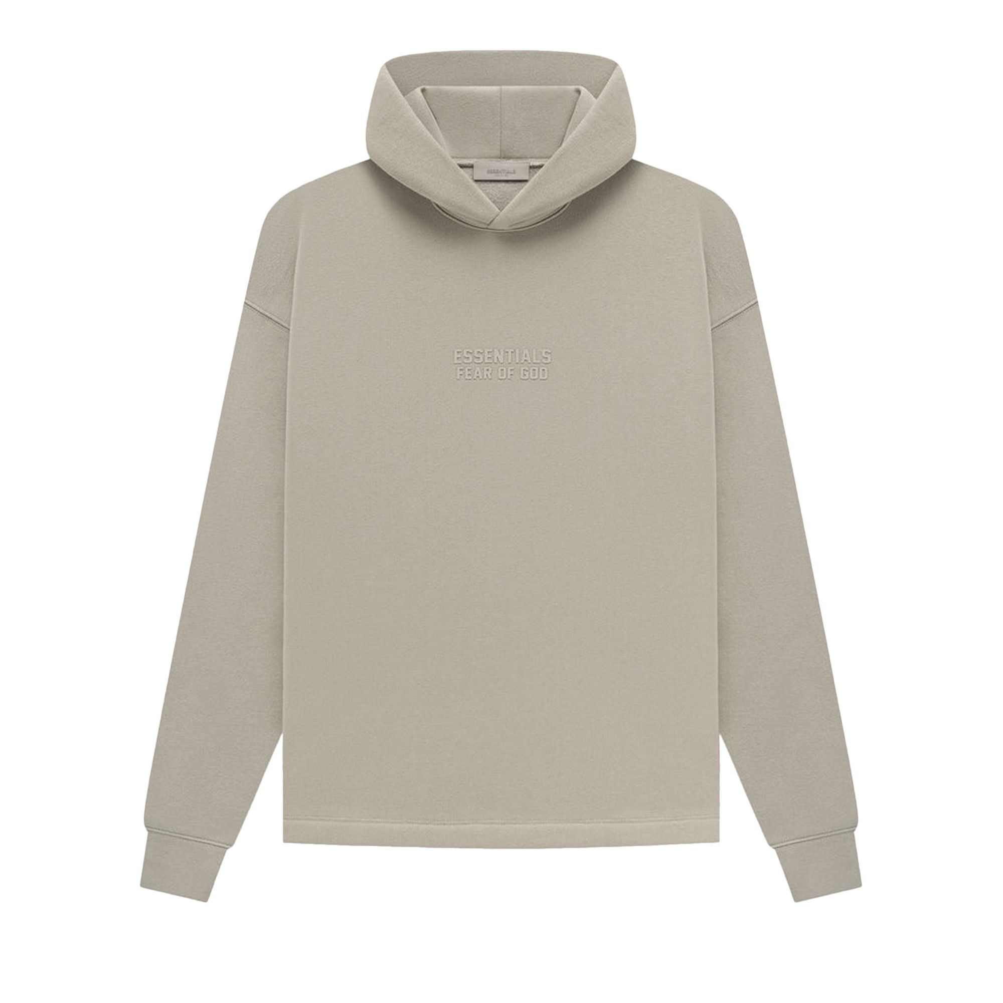 Buy Fear of God Essentials Relaxed Hoodie 'Seal Buy Fear of God Essentials Relaxed Hoodie 'Seal