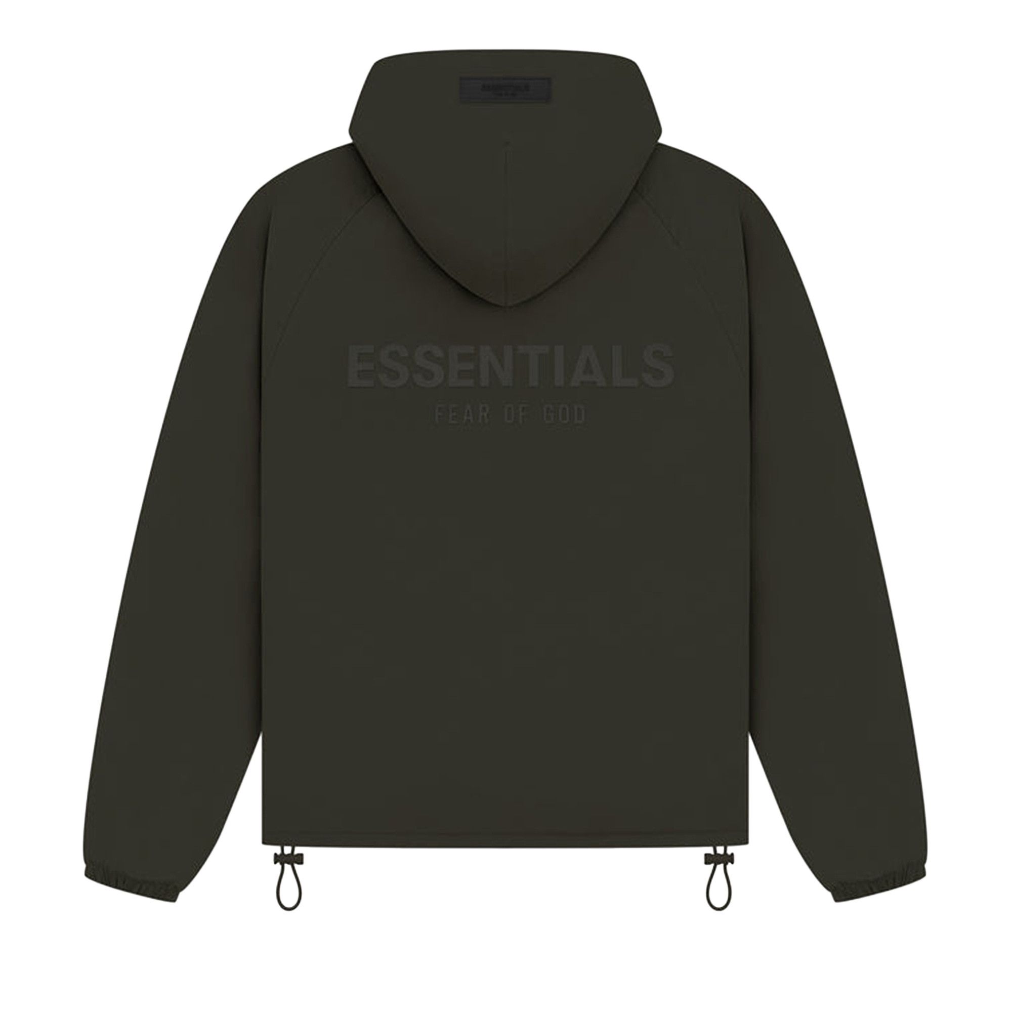 Buy Fear of God Essentials Kids Full Zip Jacket 'Off Black