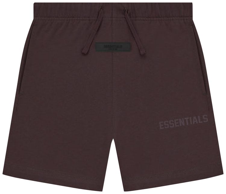 Fear of God Essentials Kids Jersey Short Plum