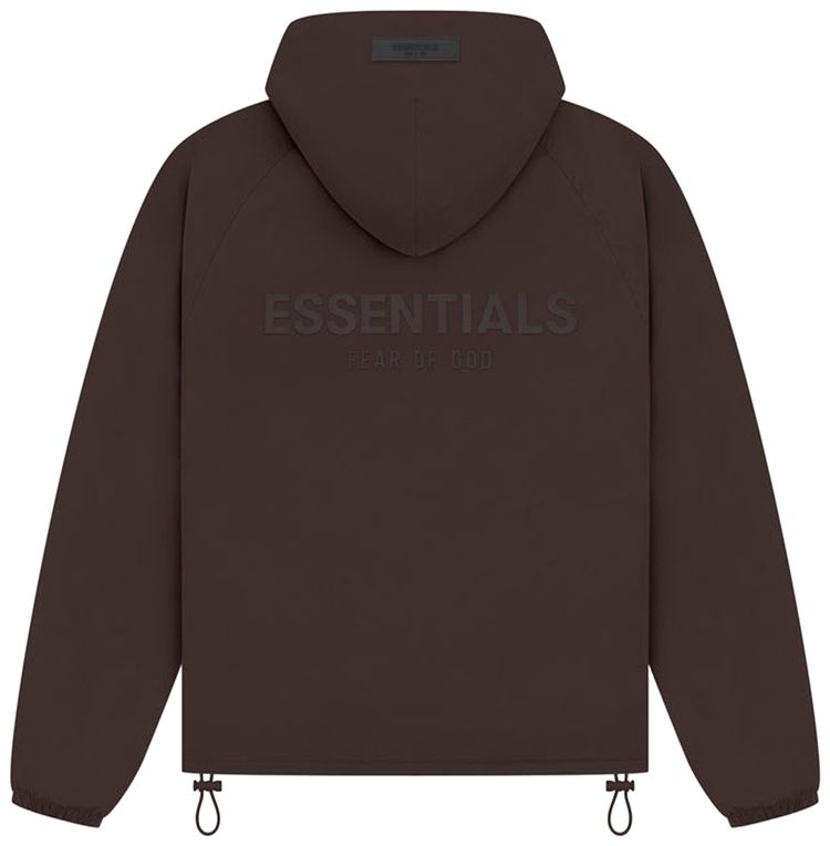 Fear of God Essentials Kids Full Zip Jacket Plum