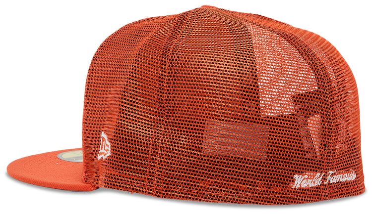 Supreme x New Era Box Logo Mesh Back Orange