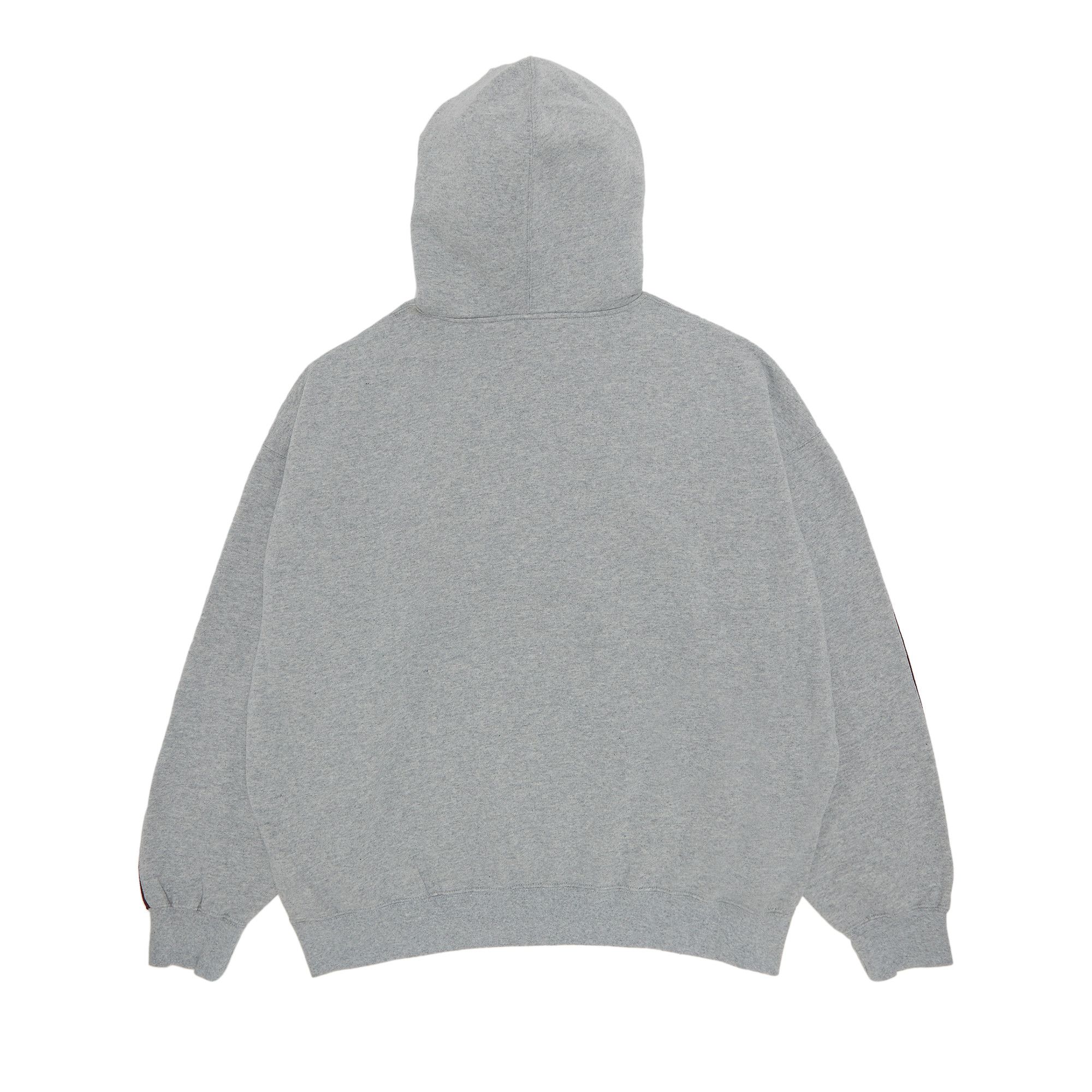 ファッション Hooded Zip Half Supreme Buy Sweatshirt Grey 'Heather トップス