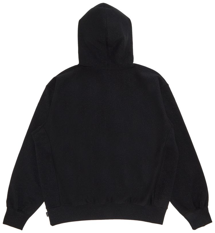 Supreme Glitter Arc Hooded Sweatshirt Black