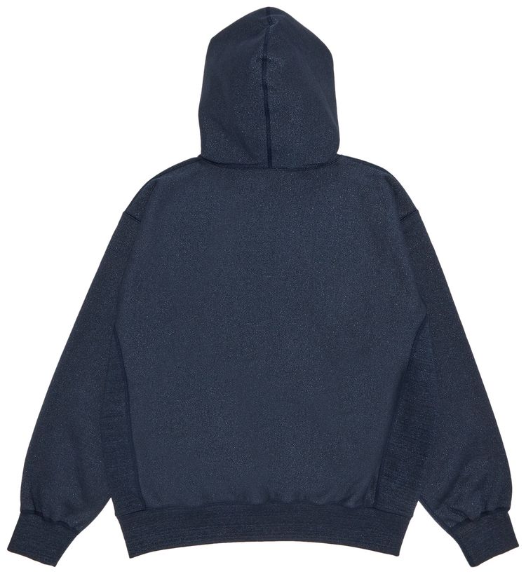 Supreme Glitter Arc Hooded Sweatshirt Navy