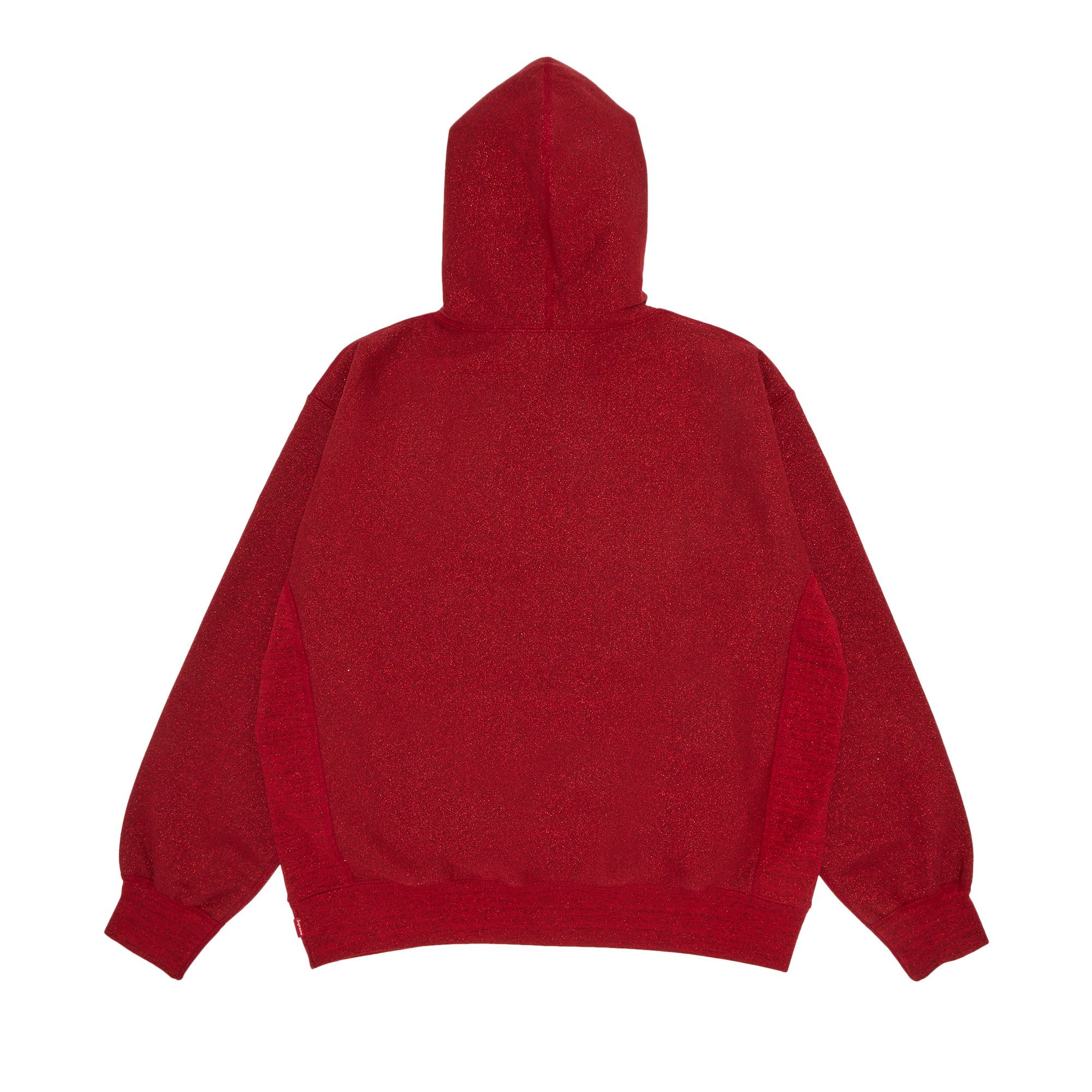 Supreme bling hooded sweatshirt red best sale