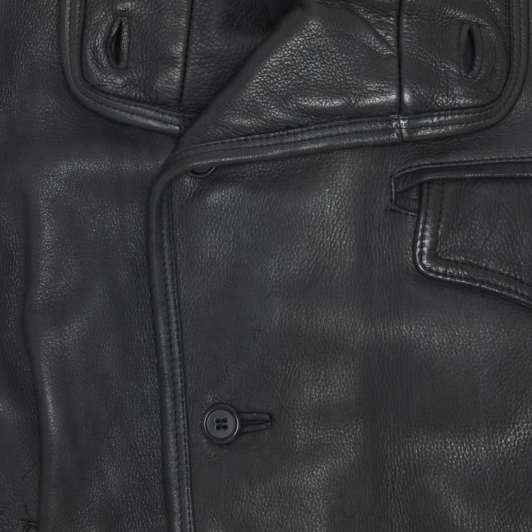 Vintage Issey Miyake Belted Button Front Blouson Jacket Black