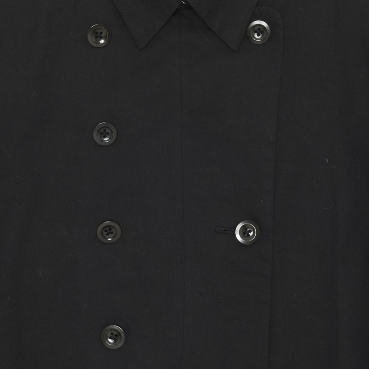 Vintage Yohji Yamamoto Double Breasted Multi Length Overcoat Black
