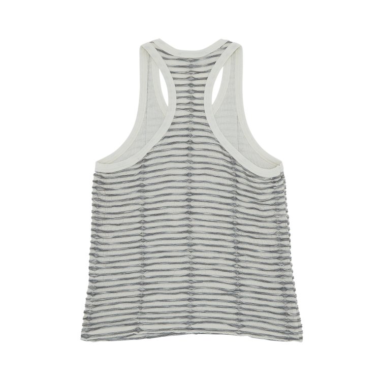 Vintage Raf Simons Textured Tank Top White