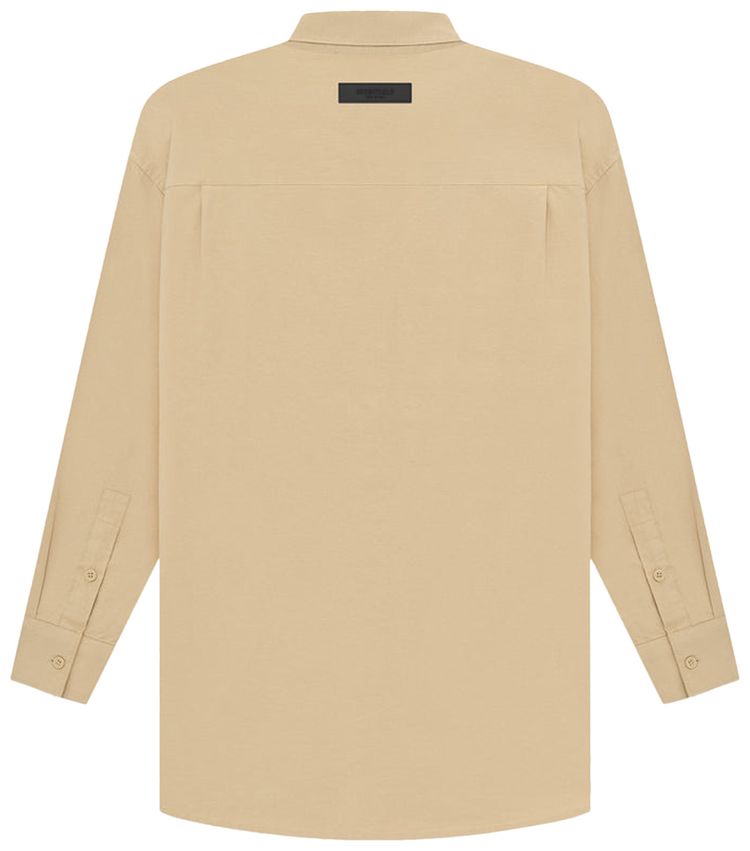 Fear of God Essentials Long Sleeve Oxford Sand