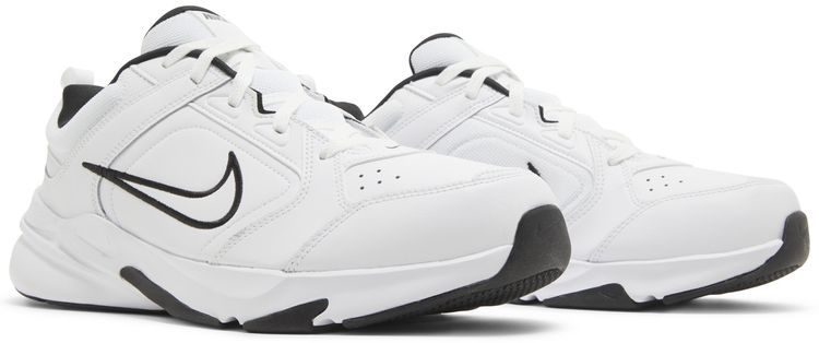 Defy All Day Extra Wide White Black