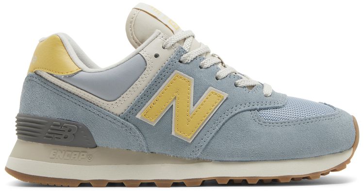 New Balance Wmns 574v2 Light Slate Wheat Field