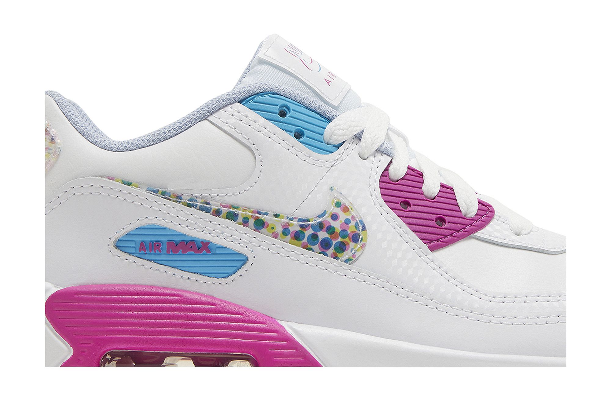 Buy Air Max 90 Leather SE GS Bright Colors DV1843 100 GOAT