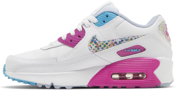 Nike Air Max 90 Leather SE GS Bright Colors