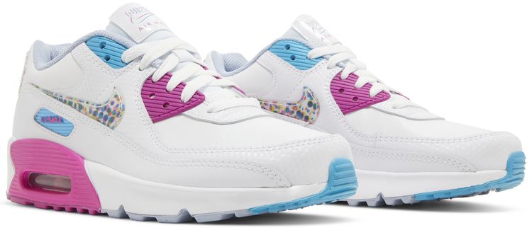 Nike Air Max 90 Leather SE GS Bright Colors