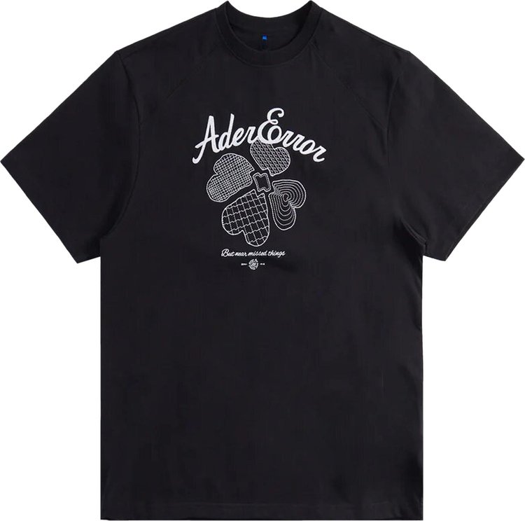Ader Error Stitch Detail Logo T-Shirt 'Black'