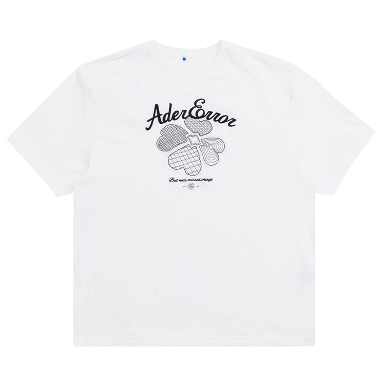 Ader Error Stitch Detail Logo T-Shirt 'White'