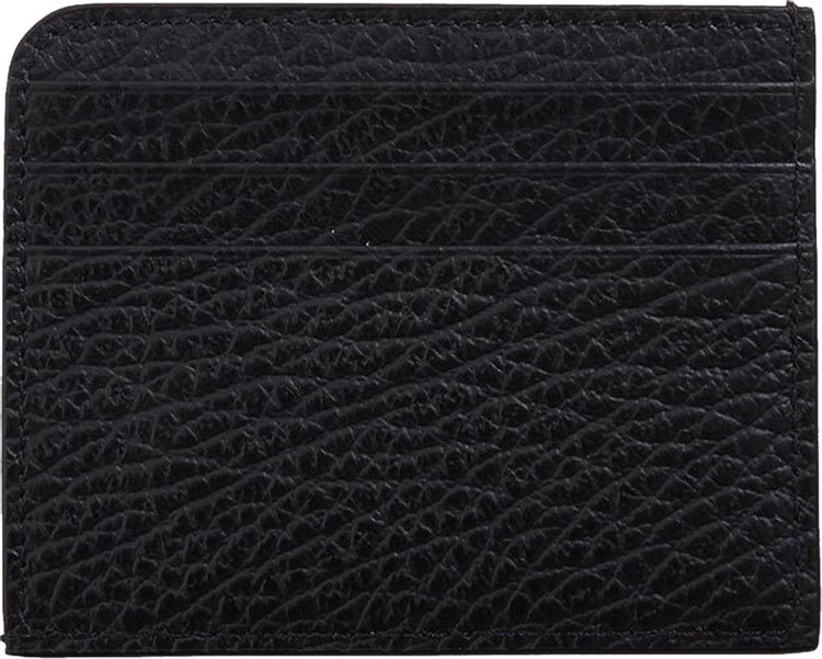 Maison Margiela Four Stitches Horizontal Card Holder Black