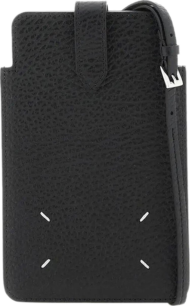 Maison Margiela Four Stitches Phone Holder Black