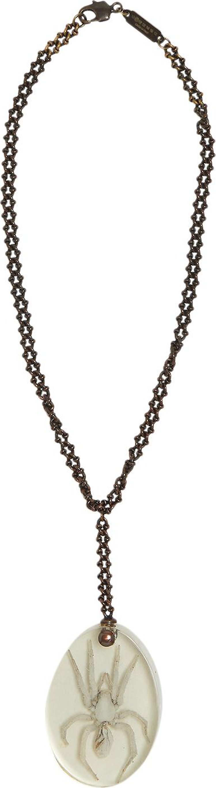 Vintage Maison Margiela Spider Amulet Necklace 'Copper'