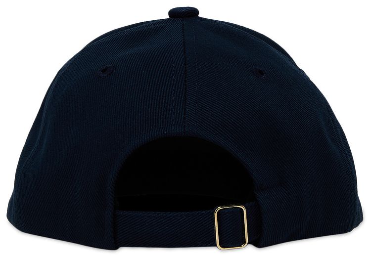 Casablanca Fond Marin Coral Laurel Embroidered Cap Navy