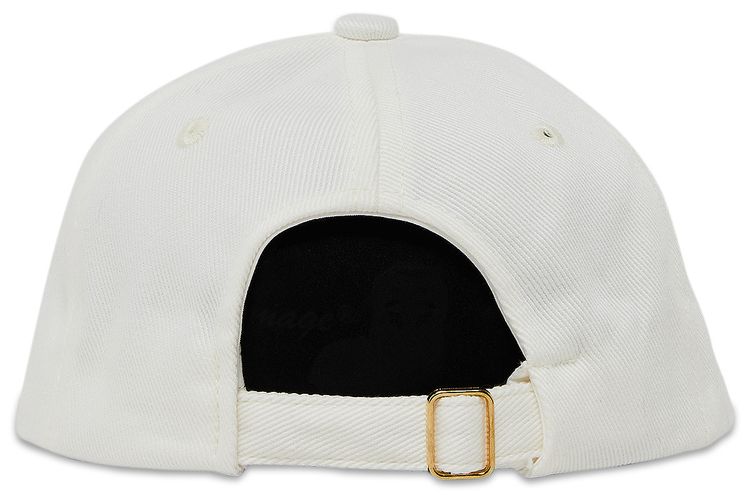 Casablanca Tennis Club Icon Embroidered Cap White